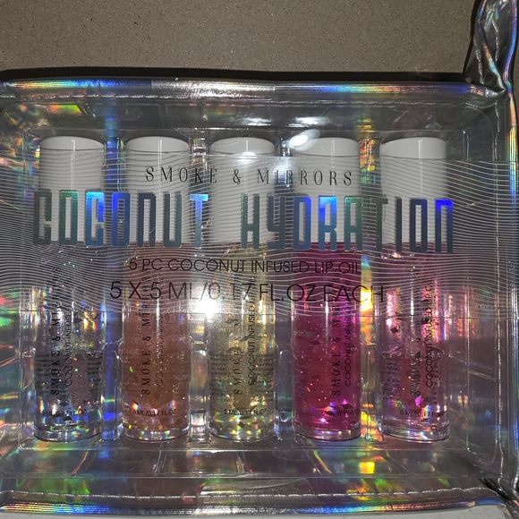 Smoke & Mirrors Other - Smoke & Mirrors Coconut Hydration Lip Oil Set